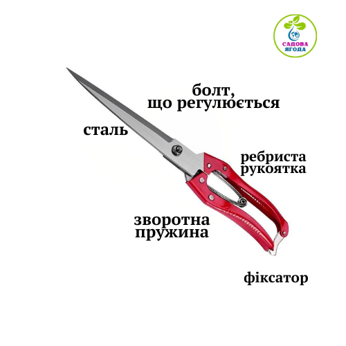 Ножиці для стрижки рослин (вівць)