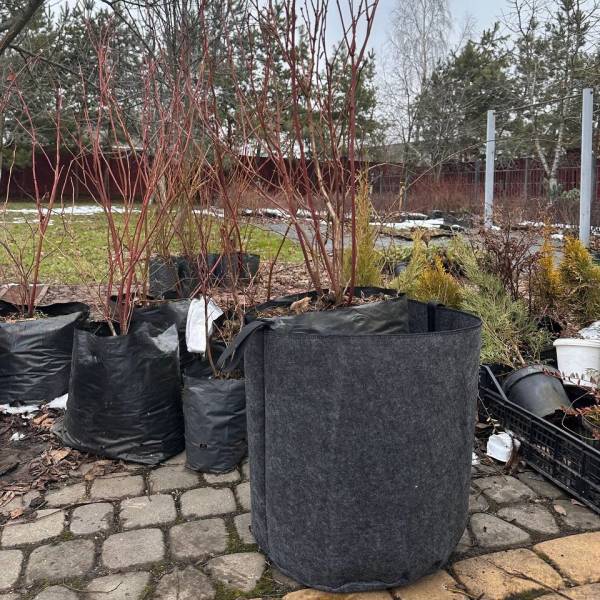 Контейнер-сумка для рослин геотекстиль, 38л Growbag